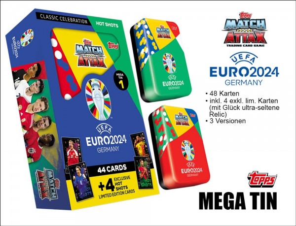 UEFA EURO 2024 Match Attax TC Mega Tin