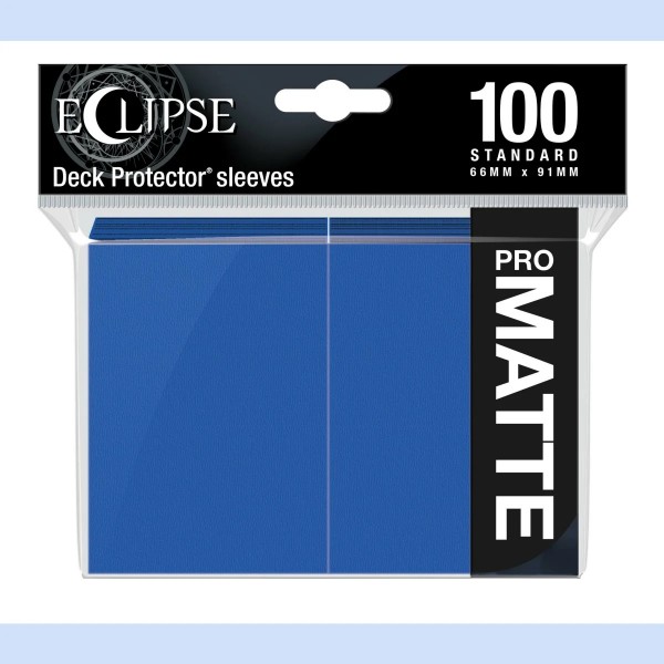 UP Deck Protector ECLIPSE Matte Pacific Blue 100ct