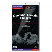 BCW Thick Comic Book Bags Silver (100 ct.) BCW Thick Comic Book Bags Silver (100 ct.)