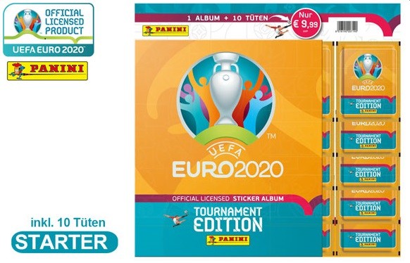 2020 UEFA EURO 2020 Sticker Starter Album DE