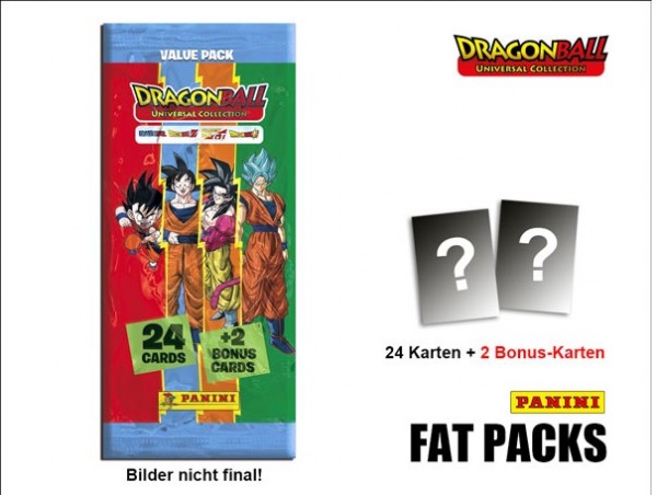 Dragonball Universal Collection Cards (Fat-Packs)
