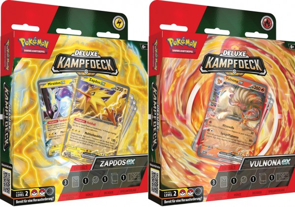Pokémon Cards Deluxe Kampfdeck März 2024 (6ct.) DE