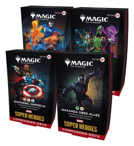 Magic Marvel Super Heroes Commander-Deck DE