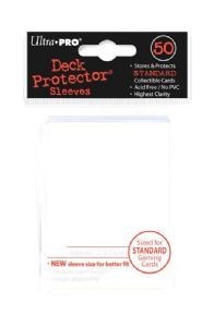 UP Deck Protector Sleeves White (50 ct.)