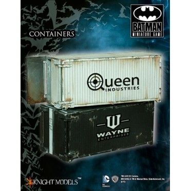 Batman Miniature Game - Scenery: Containers