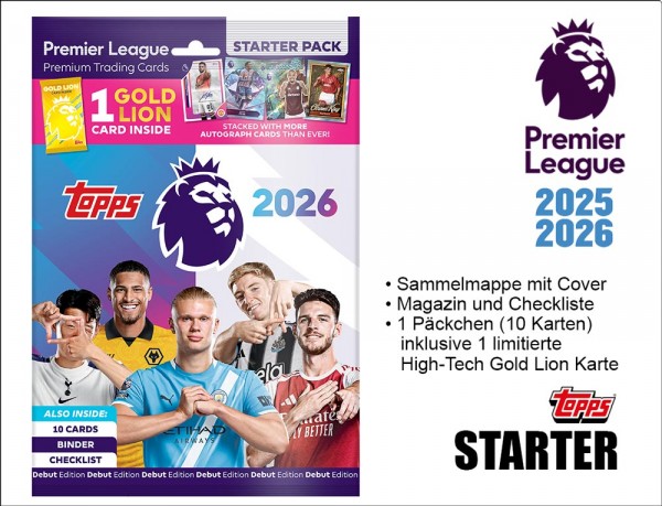 2025-26 Premier League Starter Pack DE