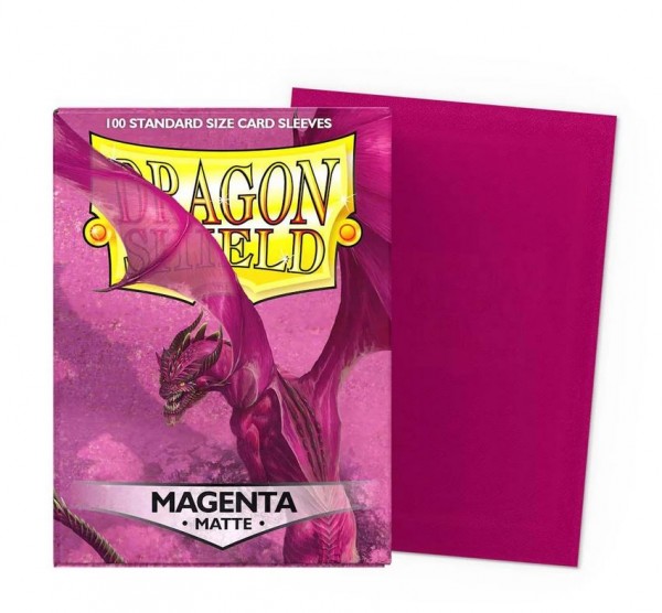 Dragon Shield Sleeves Matte Magenta (100ct)
