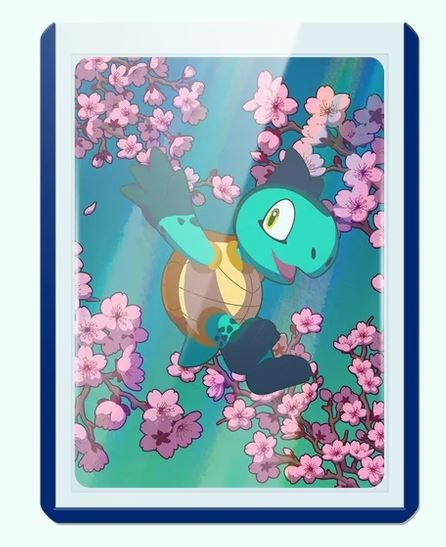 Card Shields Toplader 35pt Color Border Blue 30ct
