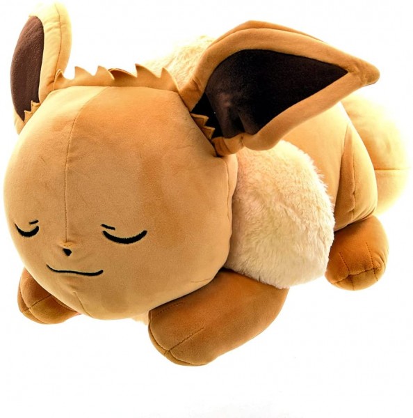 Pokémon Plüsch - schlafender Evoli/Eevee 45 cm