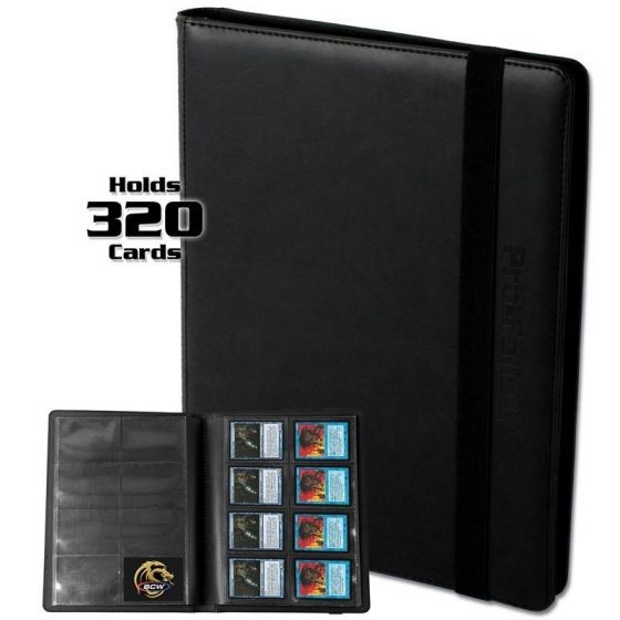 BCW Pro-Folio 8-Pocket LX Portfolio Black