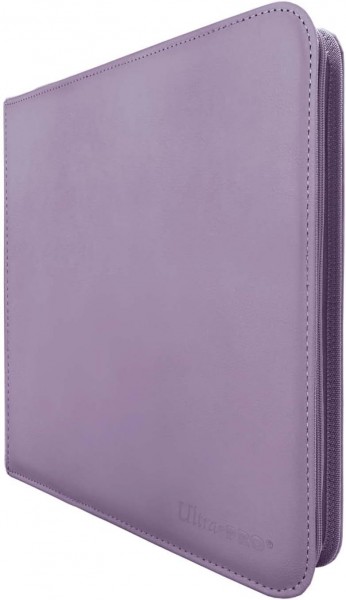 UP 12-Pocket Zippered-Pro-Binder - Purple