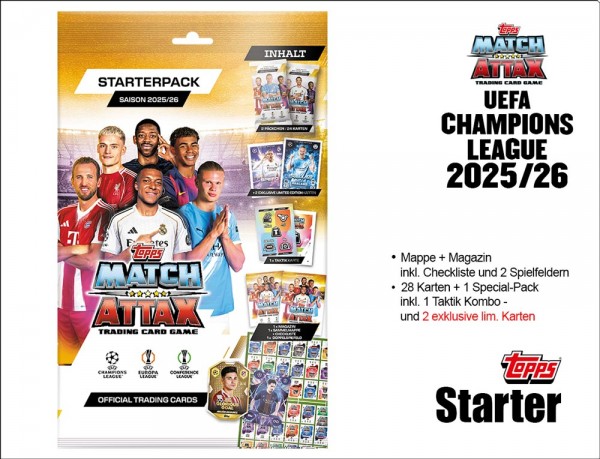 2025-26 Match Attax UEFA Champions League Starter