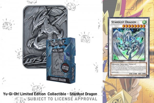 Yu-Gi-Oh! Stardust Dragon Metal Card