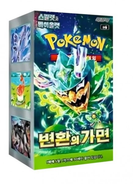 Pokémon Cards Mask of Change KOREAN 30ct