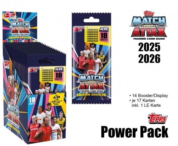 2025-26 Match Attax Bundesliga (Power Pack) DE