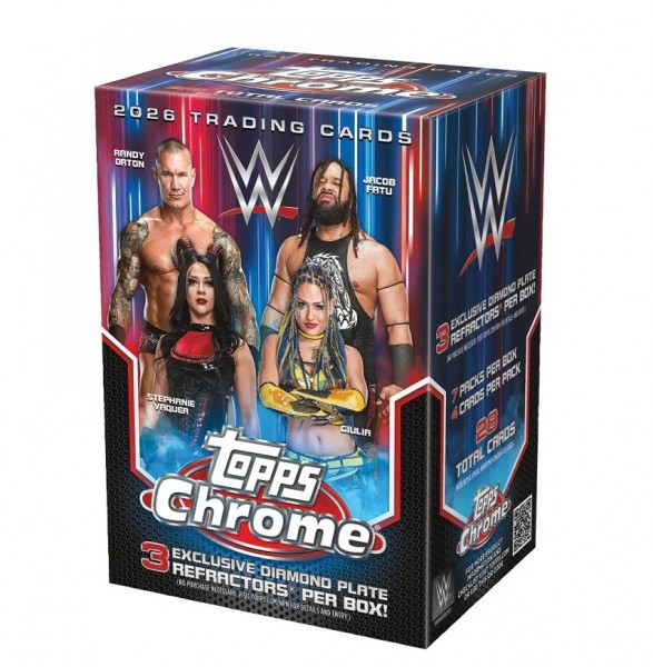 2026 Topps Chrome WWE (Value Box)