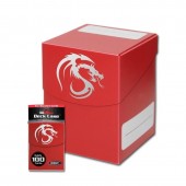 BCW Deck Case Standad Matte 100+- Red BCW Deck Case Standad Matte 100+- Red