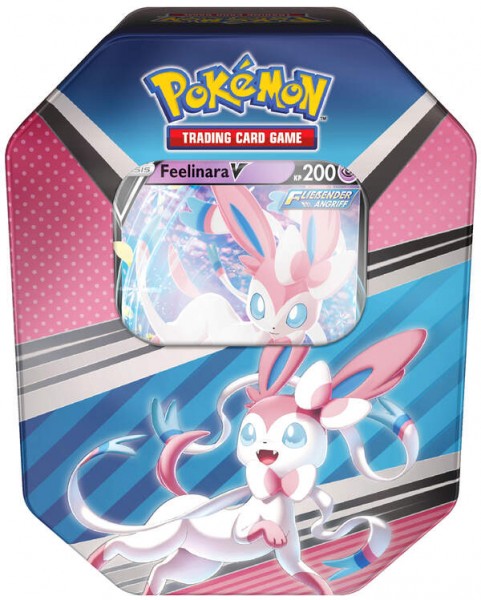 Pokémon Cards Tin Box # 100 Feelinara-V DE