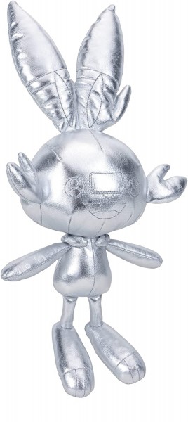 Pokémon Plüsch - 25 Jahre Hopplo Silber 20 cm