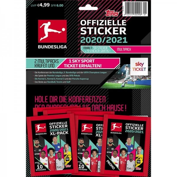 2020-21 Bundesliga Sticker (Multipack) DE