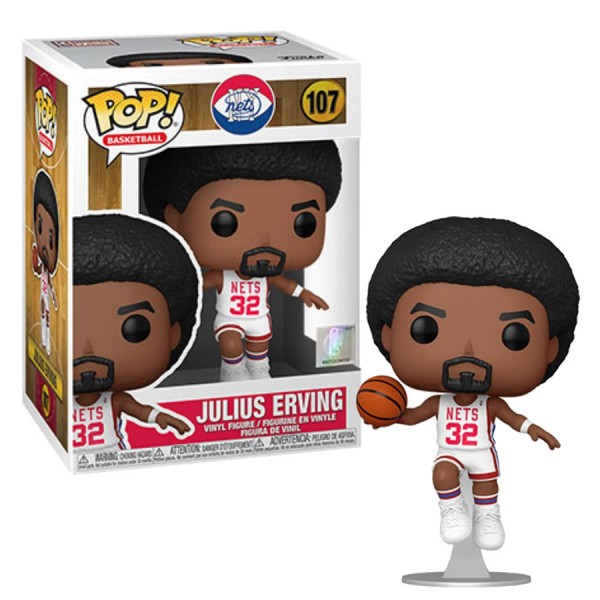 NBA - POP - Julius Erving / New York Nets - Home