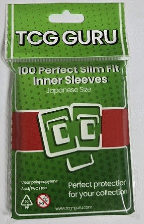 TCG Guru Perfect Slim Fit Inner Sleeves Jap. (100)