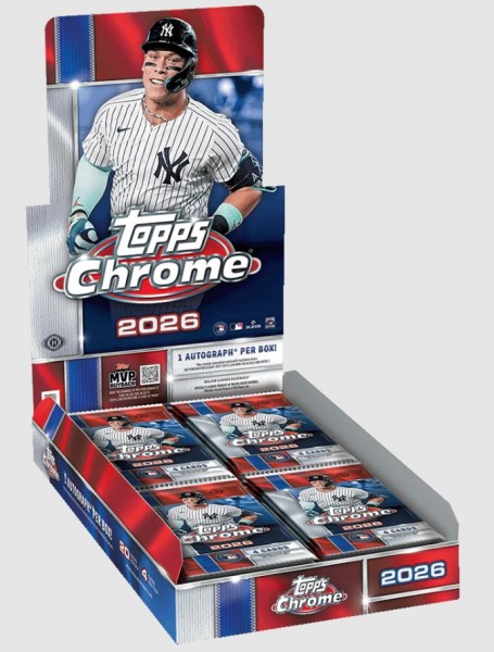 2026 MLB Topps Chrome (Hobby Box)