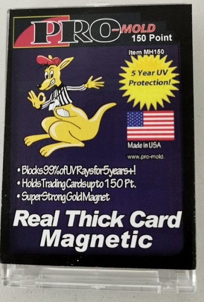 BCW PRO-MOLD MagneticCard Holder real thick 150pt