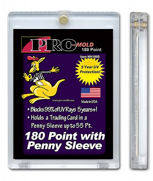 BCW PRO-MOLD Sleeved Magnetic Card Holder (180pt