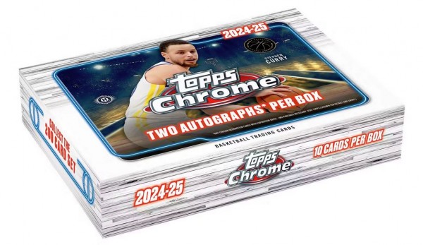 2024-25 Topps Chrome Basketball (Mega Box)