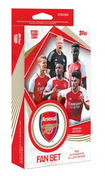 2023-24 Topps FC Arsenal Team Set